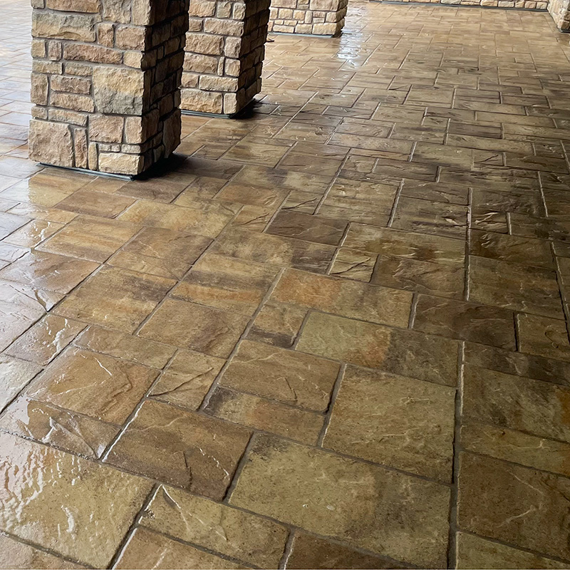 Flagstone Restoration by Colorado Custom Stoneworks